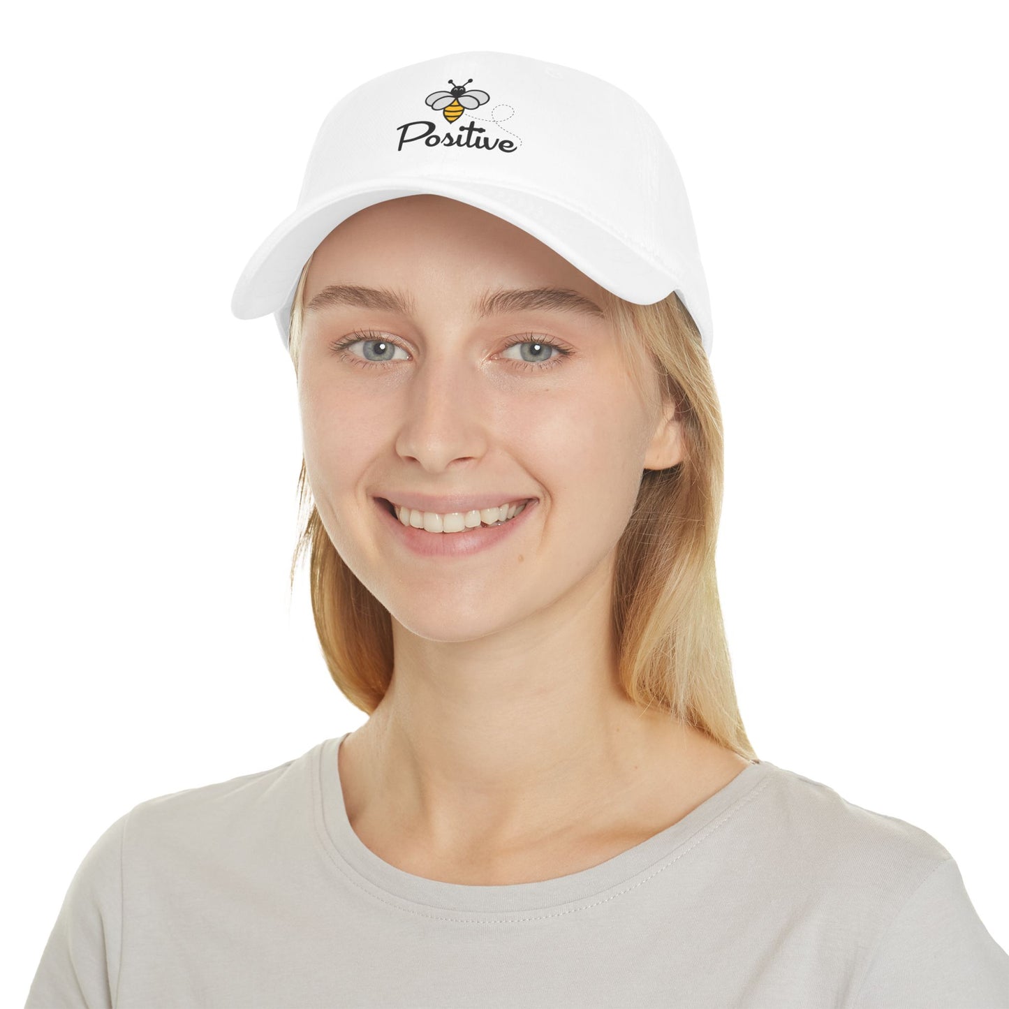 Bee Positive Low Profile Baseball Cap