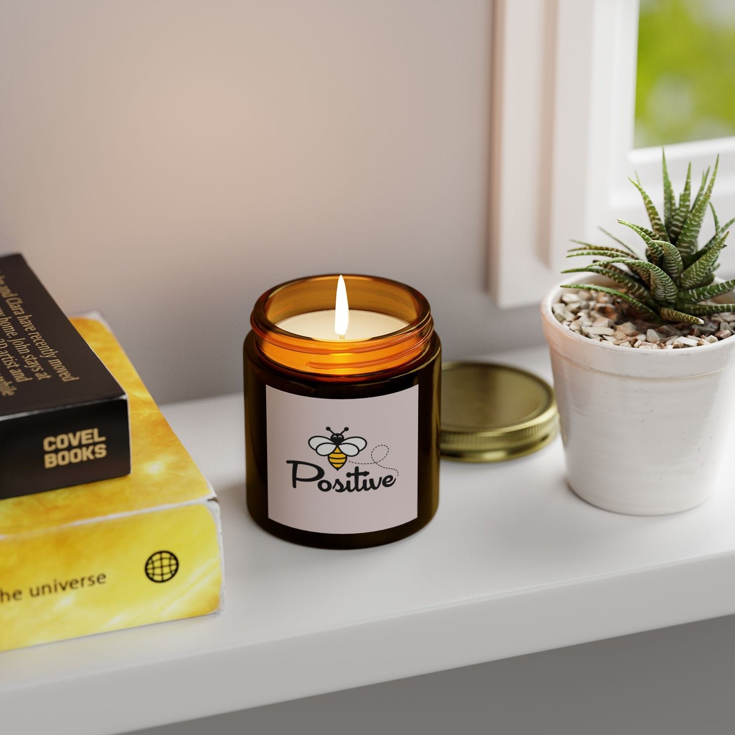 Bee Positive Candles (4oz, 9oz)