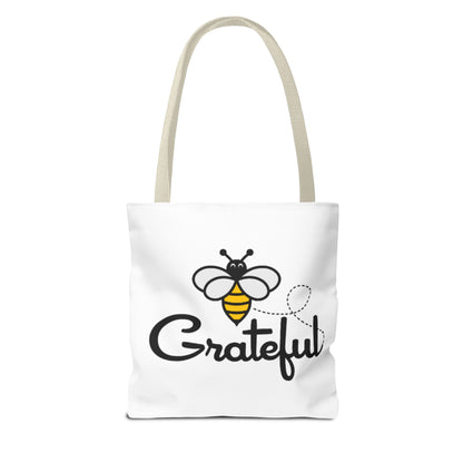 Bee Grateful Tote Bag