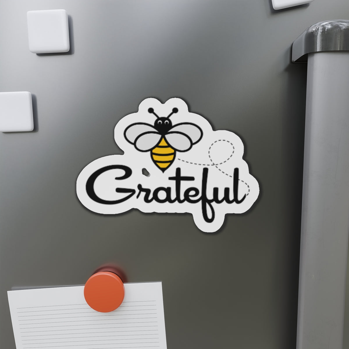 Bee Grateful Die-Cut Magnets