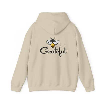 Bee Grateful Unisex Hooded Sweatshirt