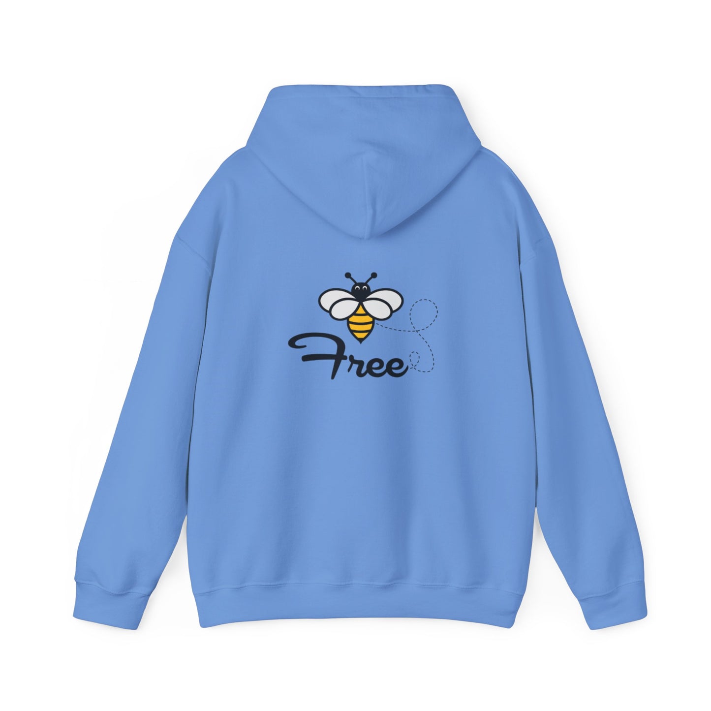 Bee Free Unisex Hooded Sweatshirt