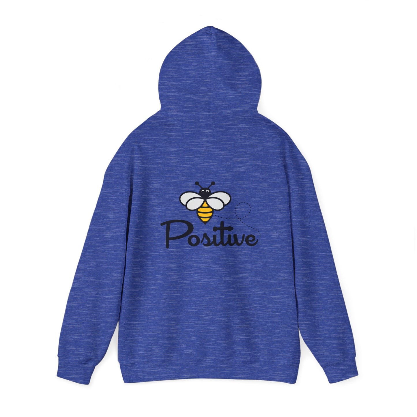 Bee Positive Unisex Hooded Sweatshirt