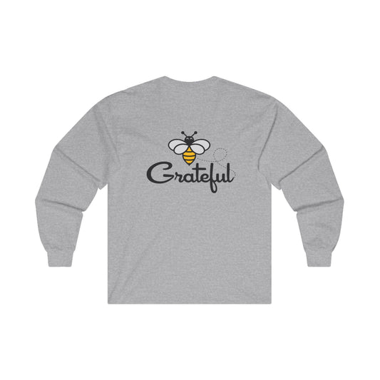 Bee Grateful Unisex Long Sleeve Tee
