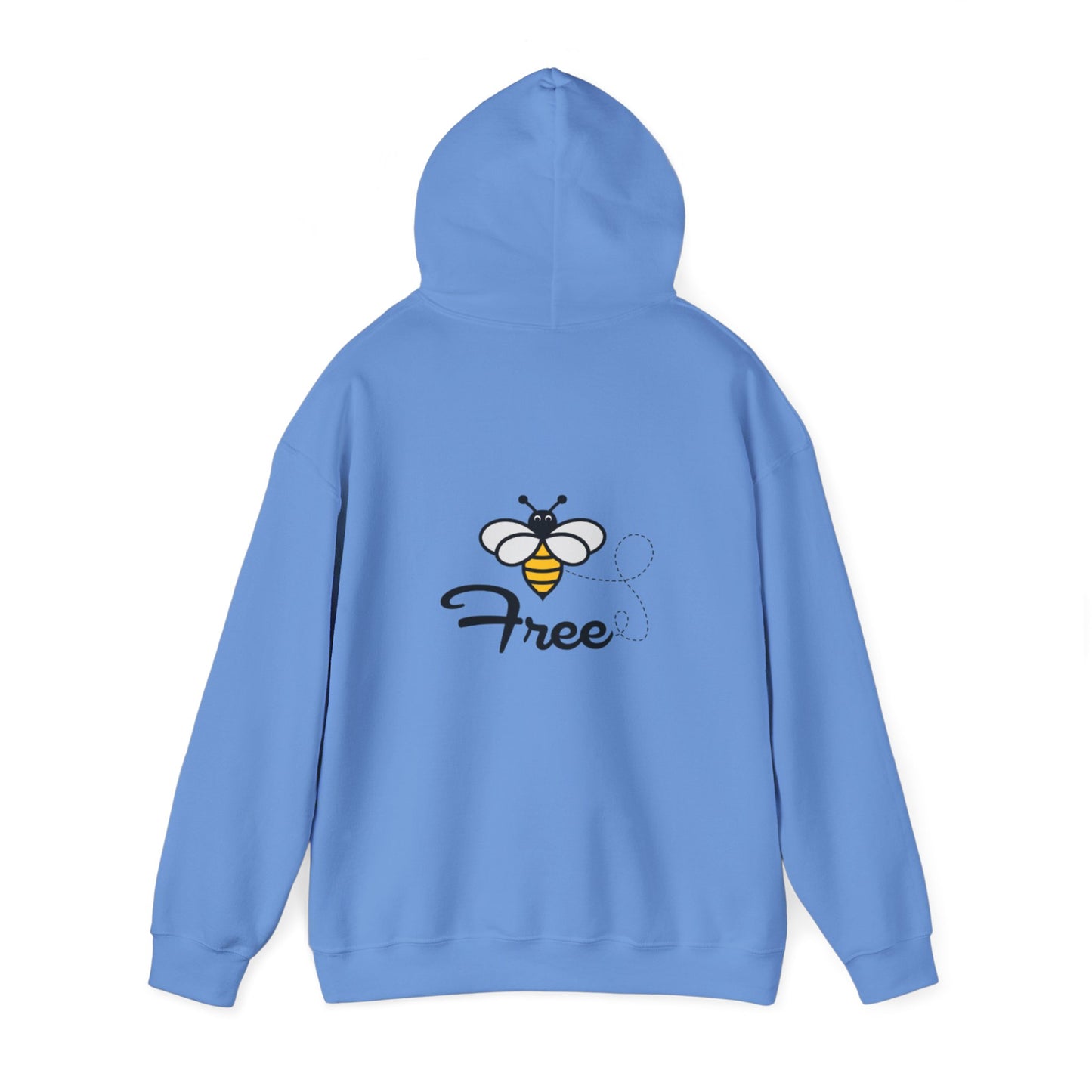Bee Free Unisex Hooded Sweatshirt