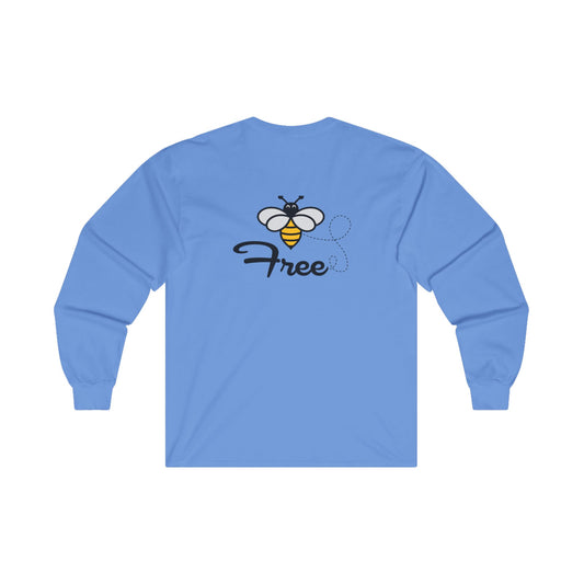Bee Free Unisex Long Sleeve Tee