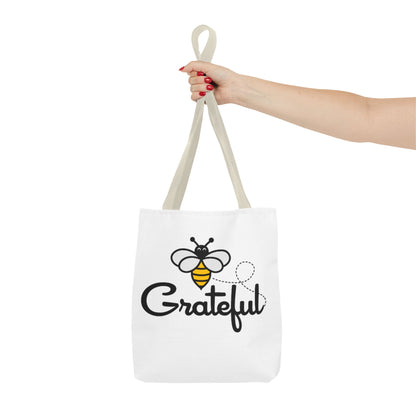 Bee Grateful Tote Bag