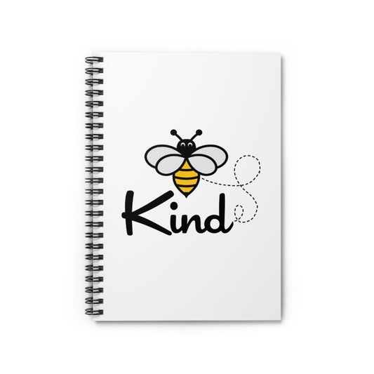 Bee Kind Spiral Notebook - Ruled Line