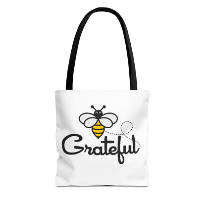 Bee Grateful Tote Bag