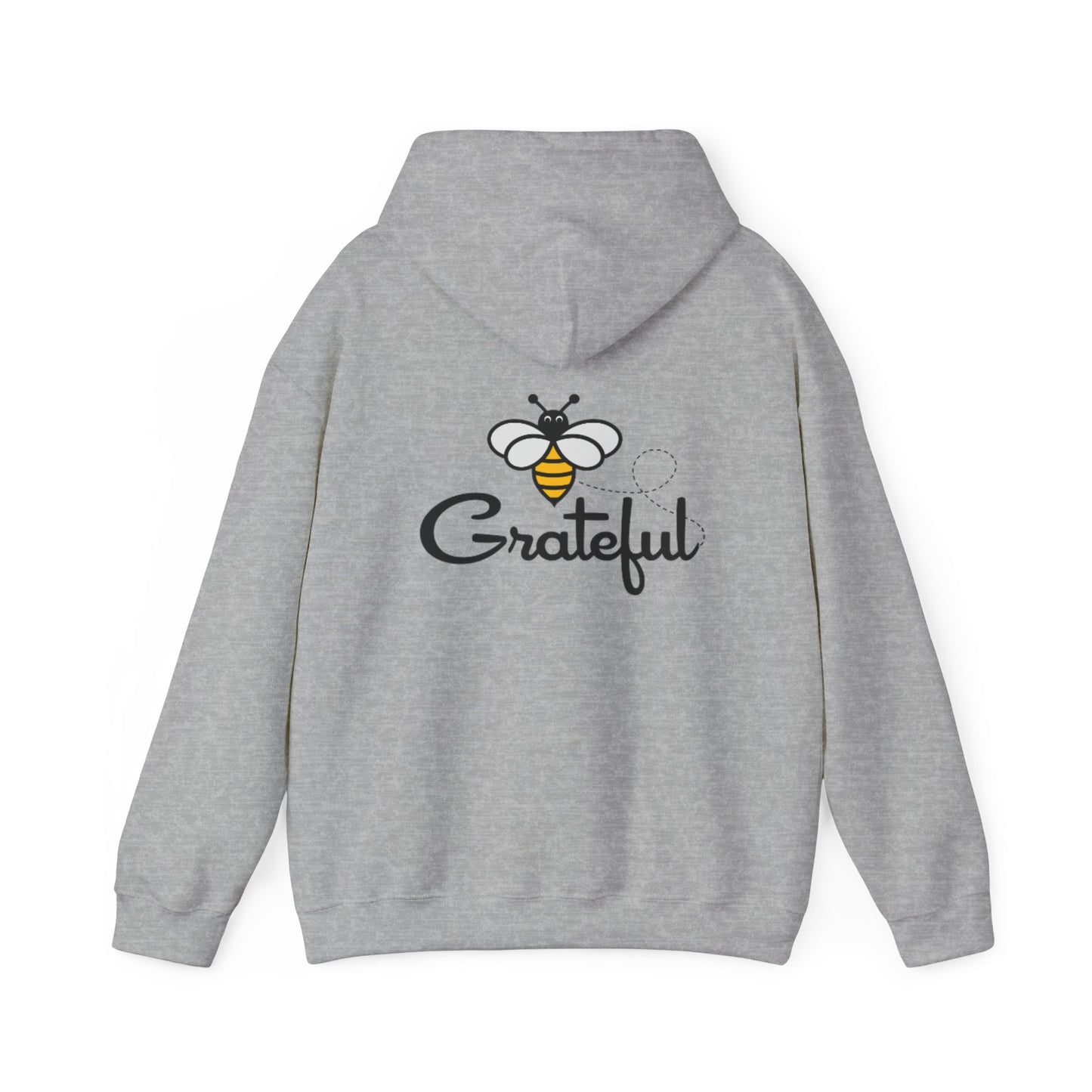 Bee Grateful Unisex Hooded Sweatshirt