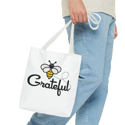 Bee Grateful Tote Bag