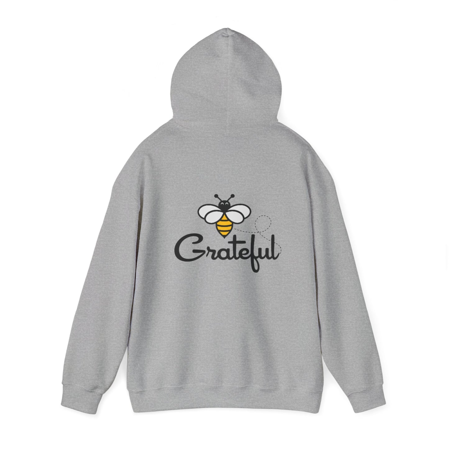Bee Grateful Unisex Hooded Sweatshirt