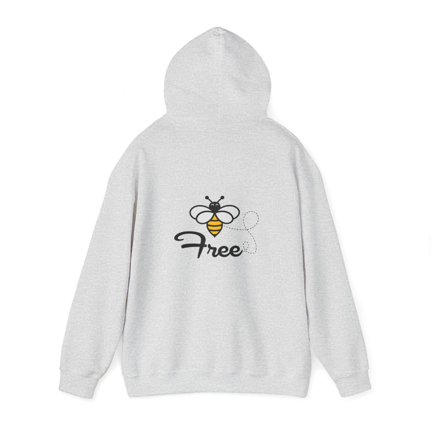 Bee Free Unisex Hooded Sweatshirt