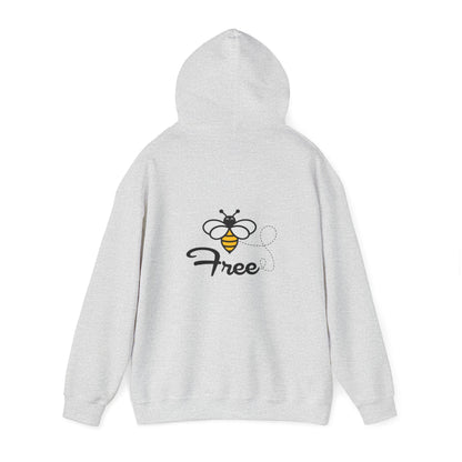 Bee Free Unisex Hooded Sweatshirt