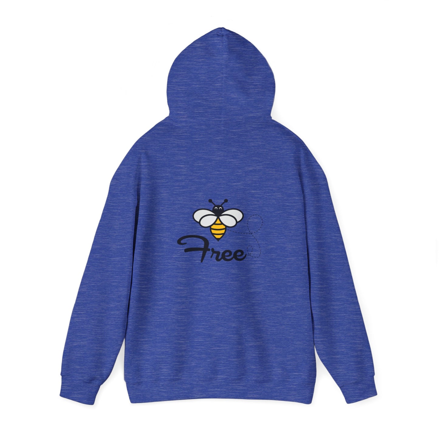 Bee Free Unisex Hooded Sweatshirt