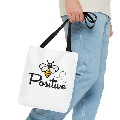 Bee Positive Tote Bag