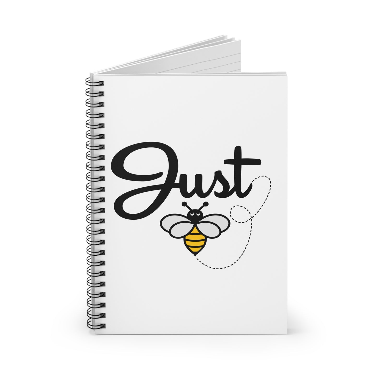 Just Bee Spiral Notebook - Ruled Line