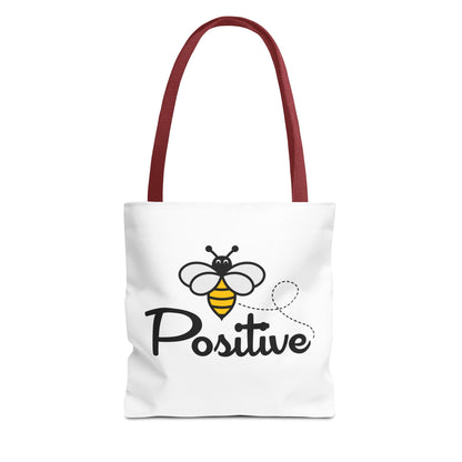 Bee Positive Tote Bag