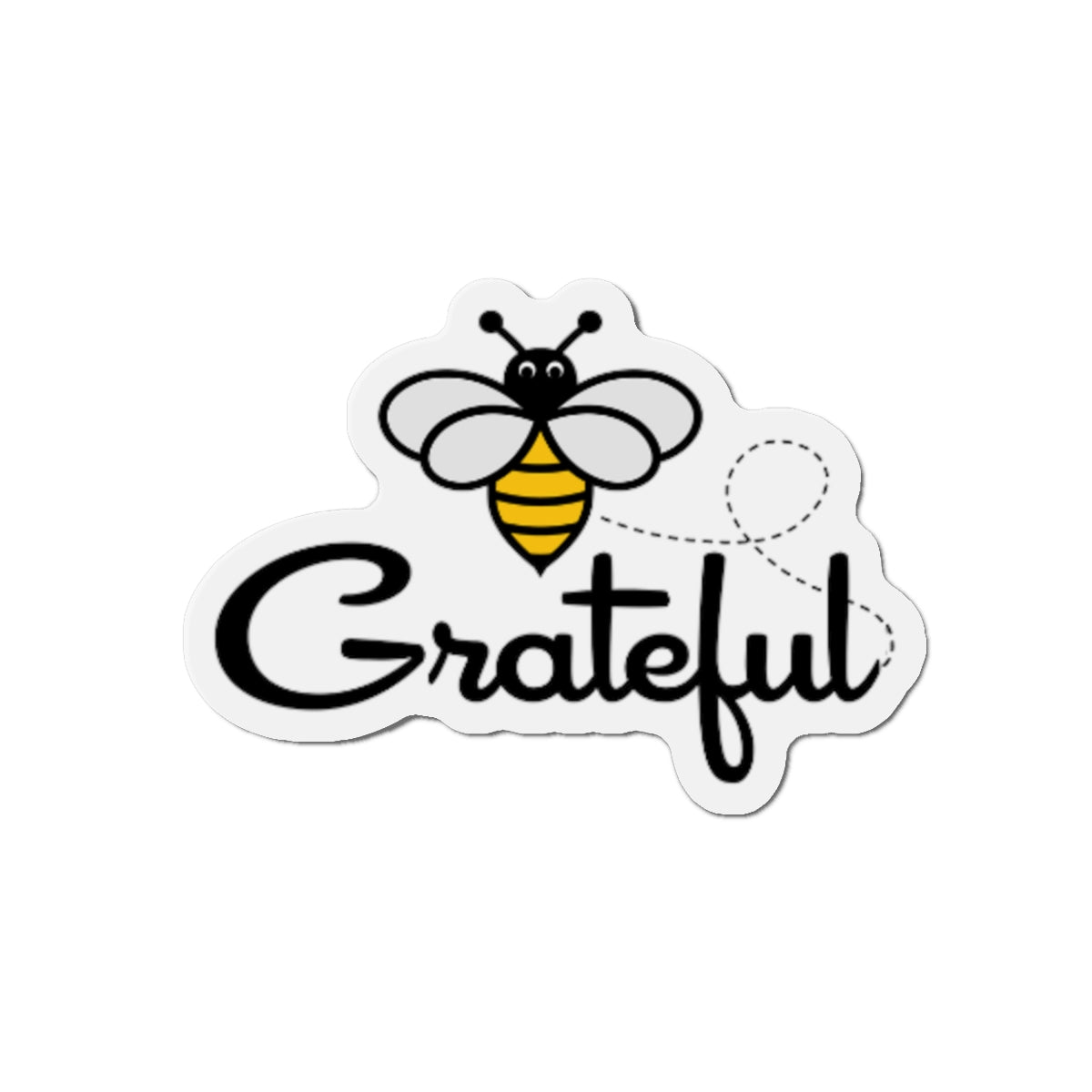 Bee Grateful Die-Cut Magnets