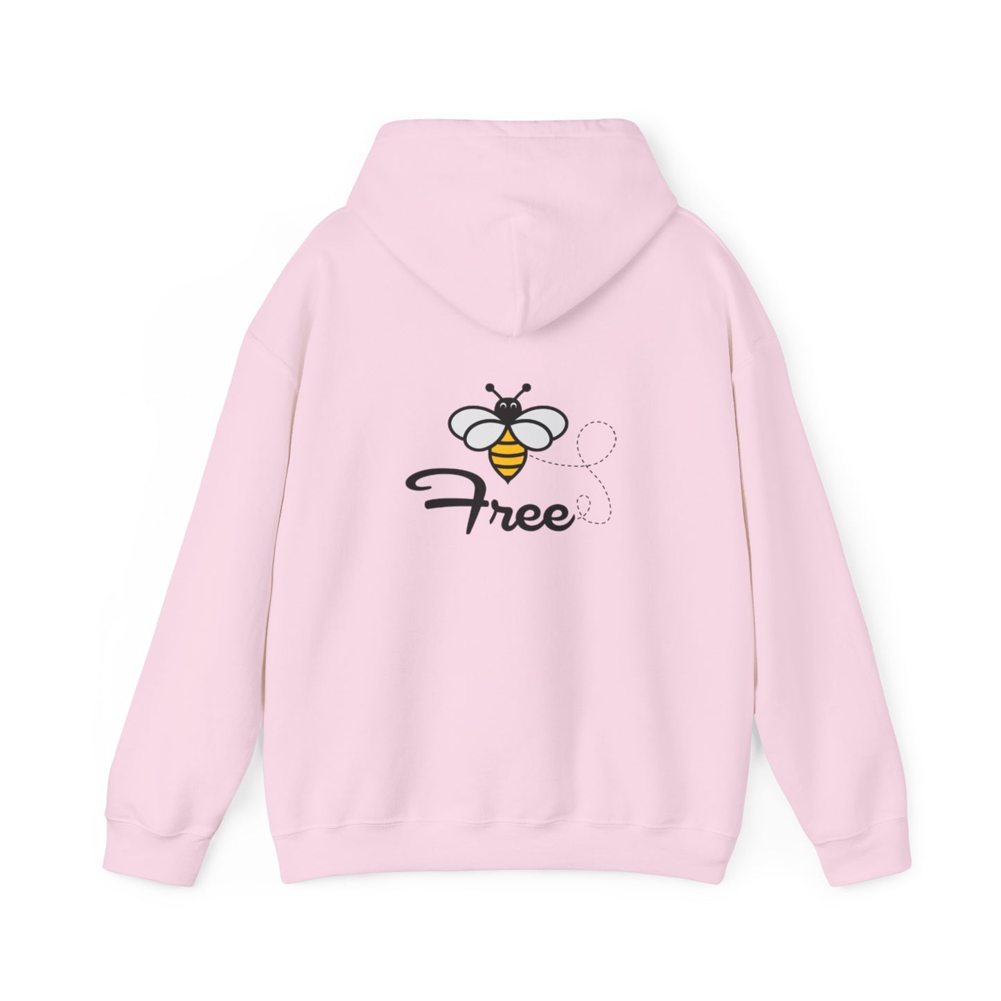 Bee Free Unisex Hooded Sweatshirt