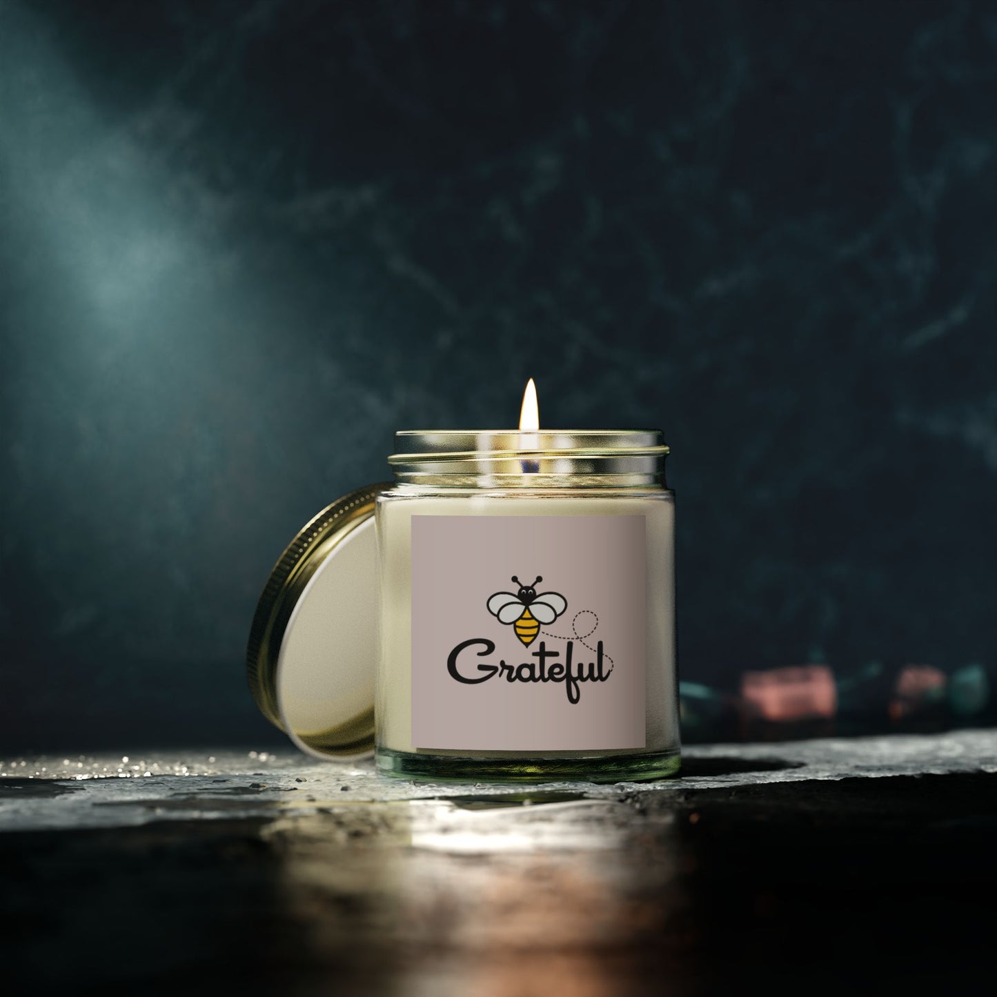 Bee Grateful Candles (4oz, 9oz)