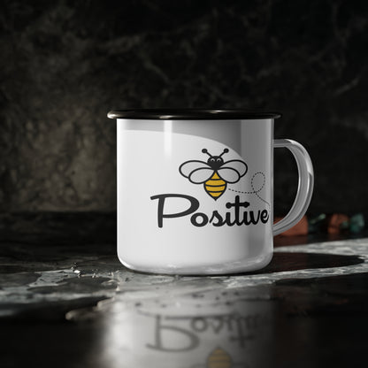 Bee Positive Camp Mug
