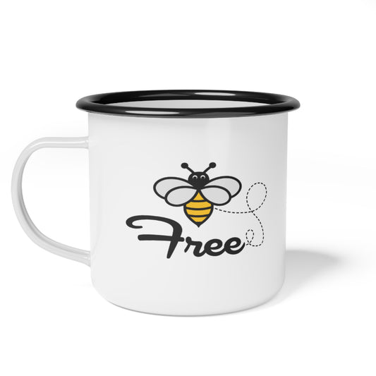 Bee Free Camp Mug