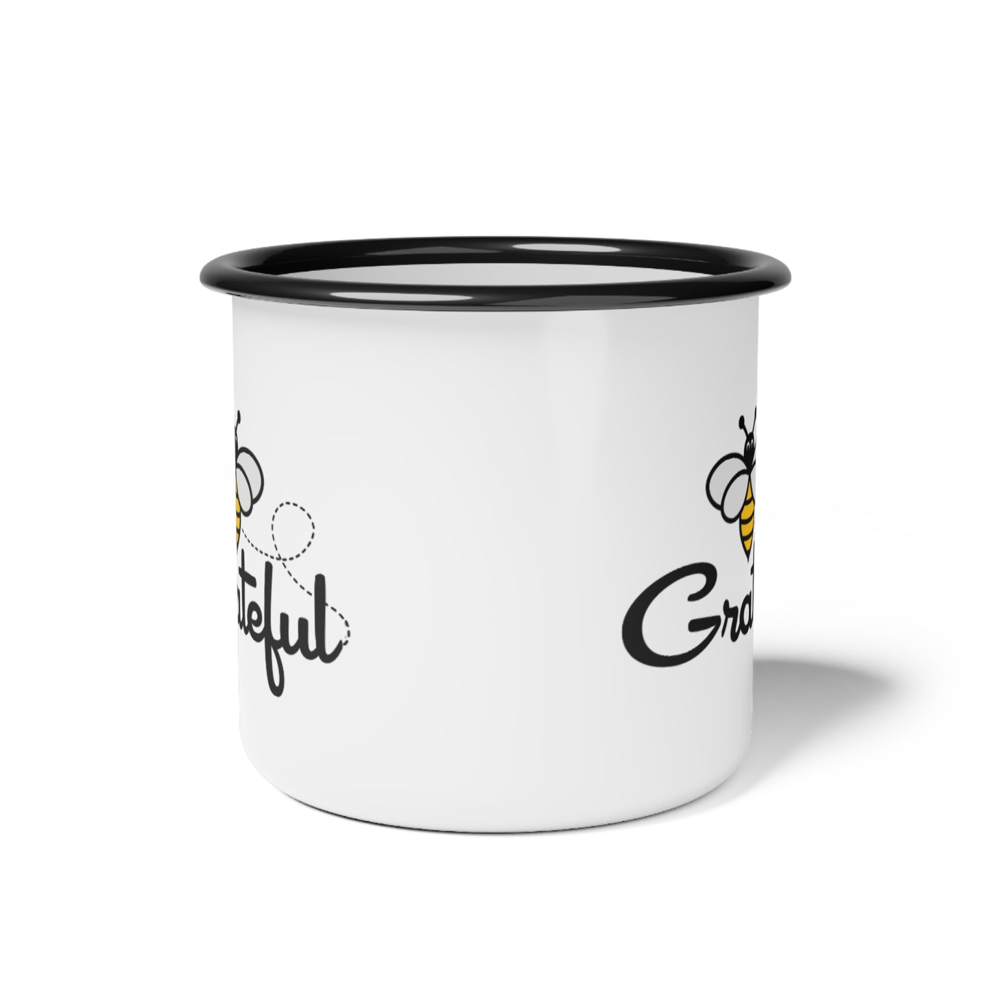 Bee Grateful Camp Mug