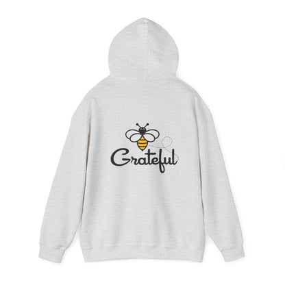 Bee Grateful Unisex Hooded Sweatshirt