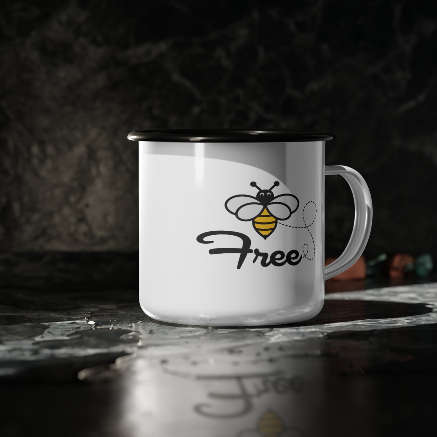 Bee Free Camp Mug