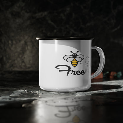Bee Free Camp Mug