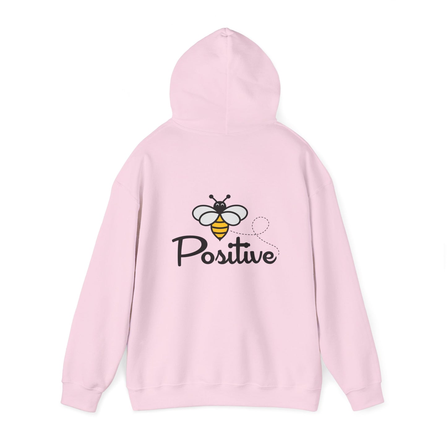 Bee Positive Unisex Hooded Sweatshirt