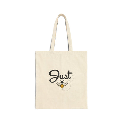 Just Bee Cotton Canvas Tote Bag