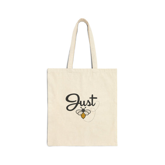 Just Bee Cotton Canvas Tote Bag