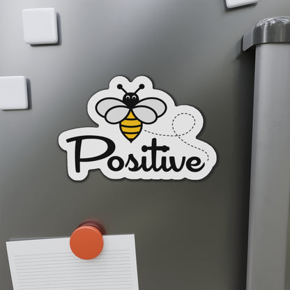 Bee Positive Die-Cut Magnets