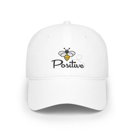 Bee Positive Low Profile Baseball Cap