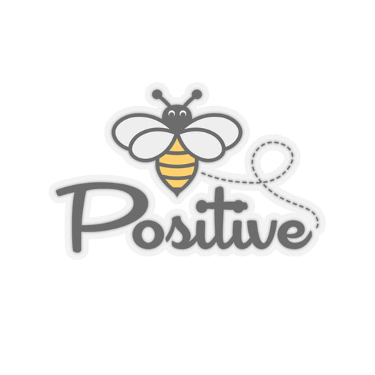 Bee Positive Kiss-Cut Stickers