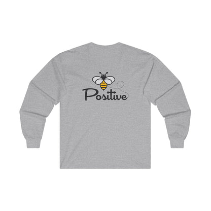 Bee Positive Unisex Long Sleeve Tee
