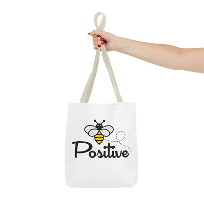 Bee Positive Tote Bag