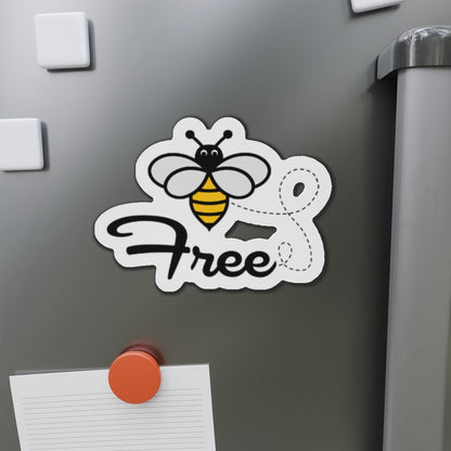 Bee Free Die-Cut Magnets
