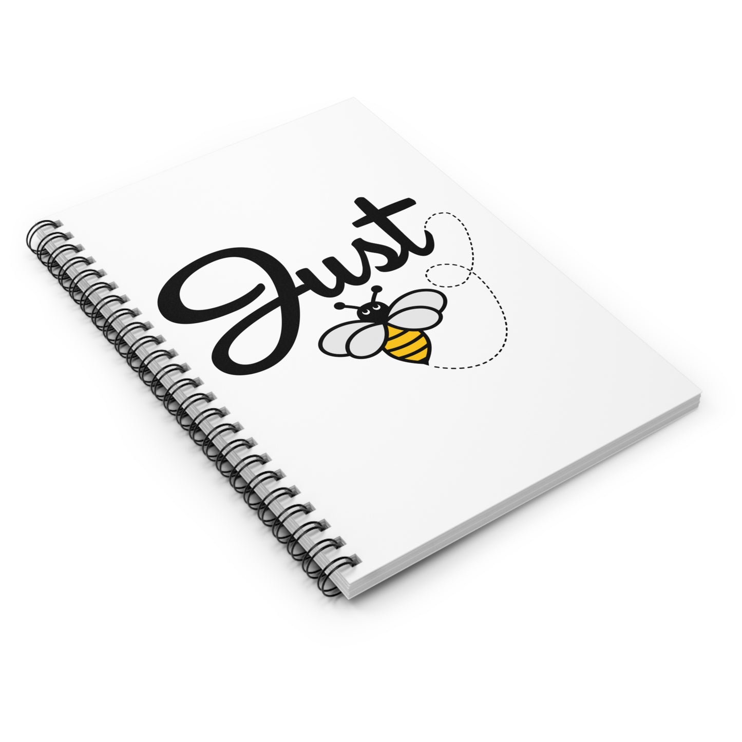 Just Bee Spiral Notebook - Ruled Line