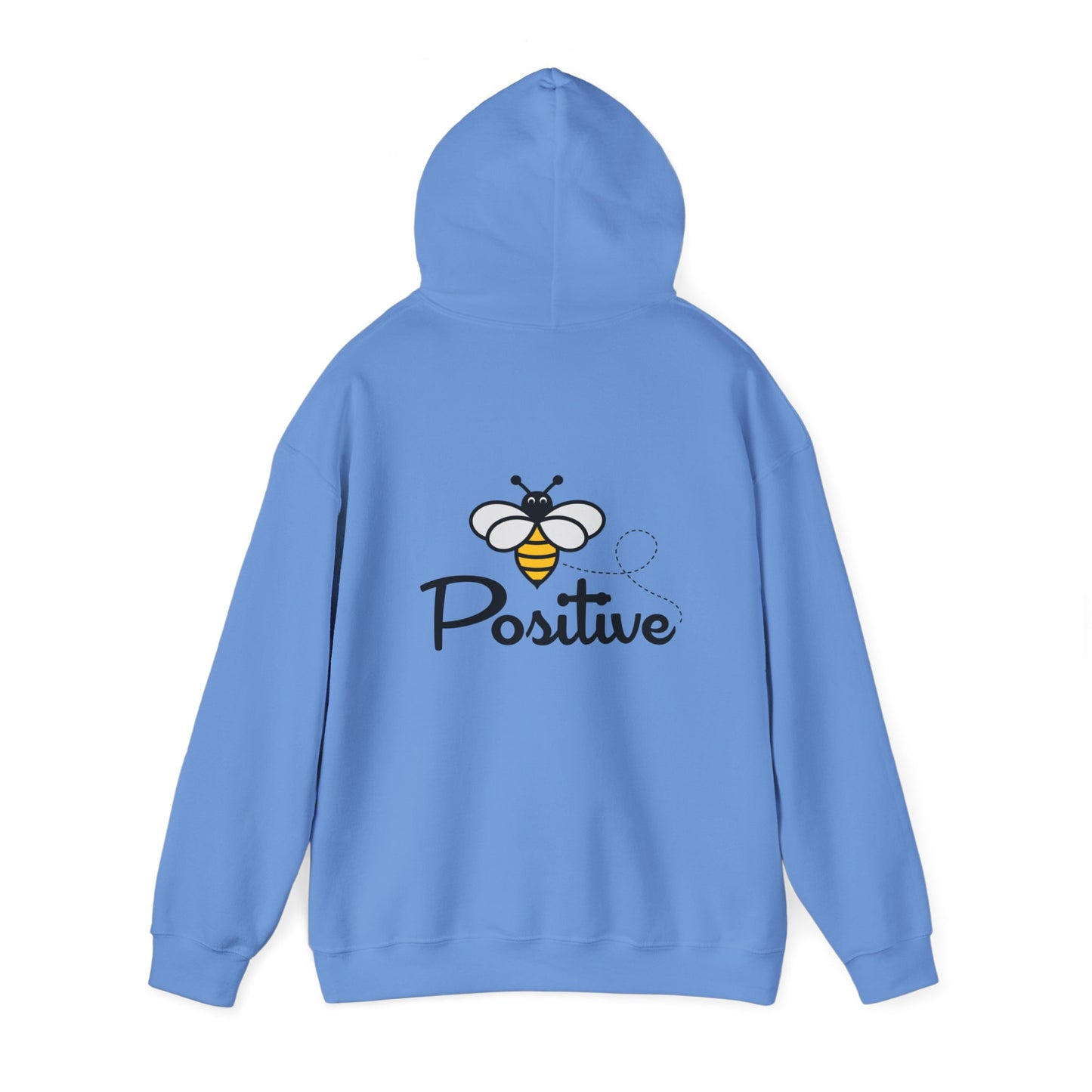 Bee Positive Unisex Hooded Sweatshirt