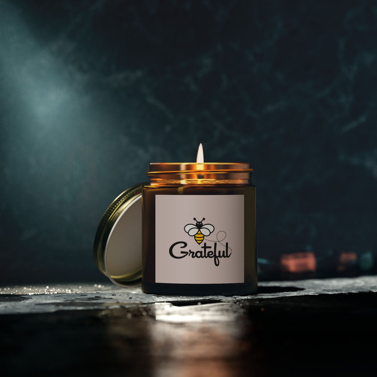 Bee Grateful Candles (4oz, 9oz)
