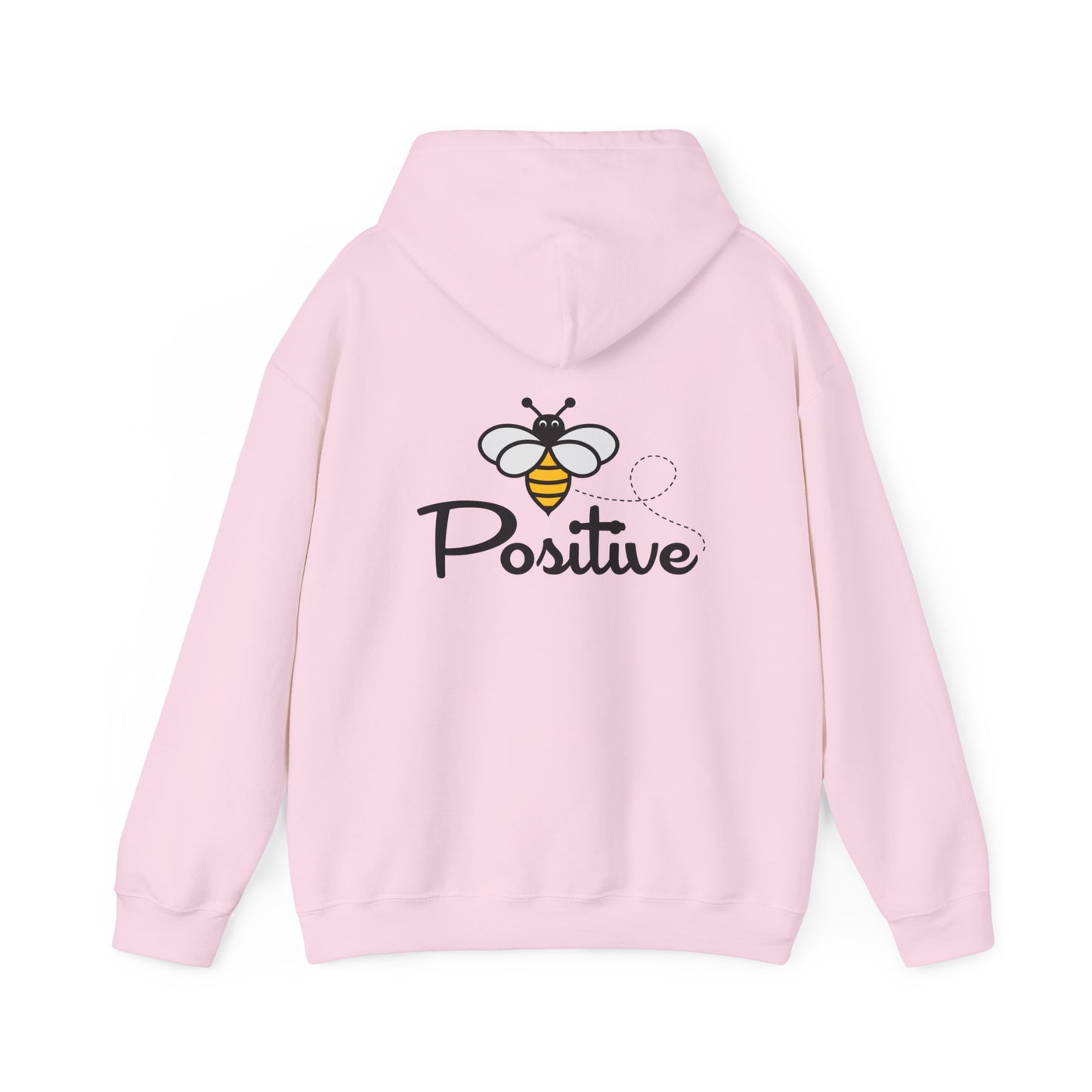 Bee Positive Unisex Hooded Sweatshirt