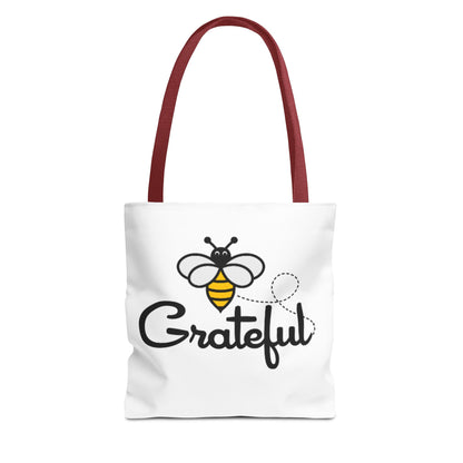 Bee Grateful Tote Bag