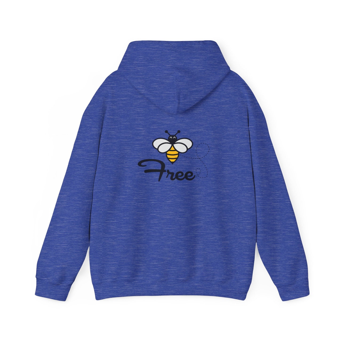 Bee Free Unisex Hooded Sweatshirt