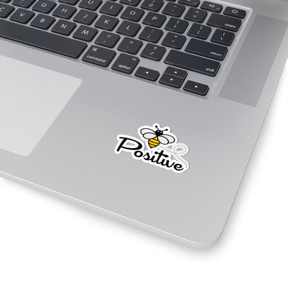 Bee Positive Kiss-Cut Stickers