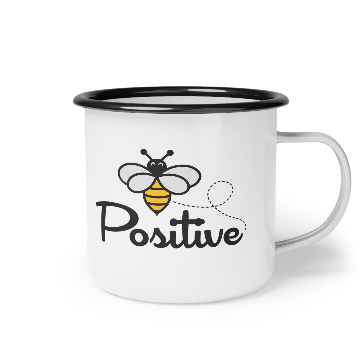 Bee Positive Camp Mug