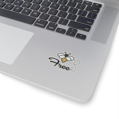 Bee Free Kiss-Cut Stickers