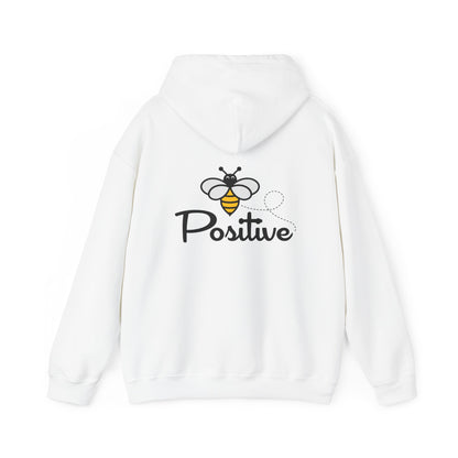 Bee Positive Unisex Hooded Sweatshirt